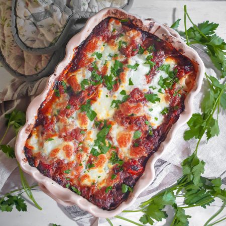 Healthy Lasagne with Roasted Vegetables