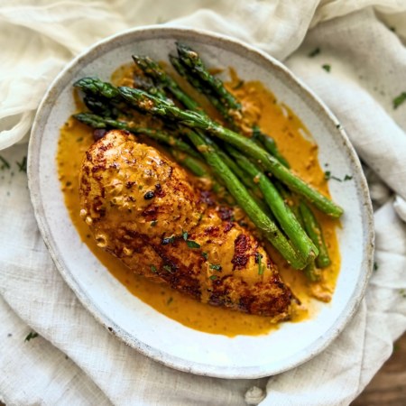 Paprika Chicken with a Creamy Sauce